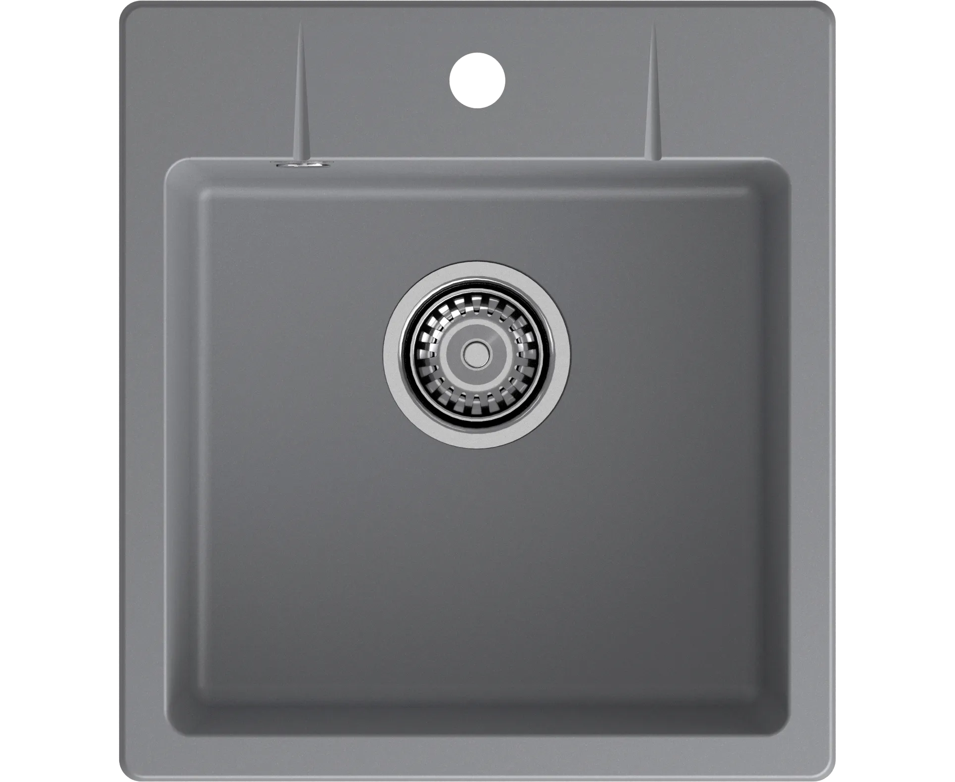 Кухонная мойка GRANFEST Urban 245 dark gray