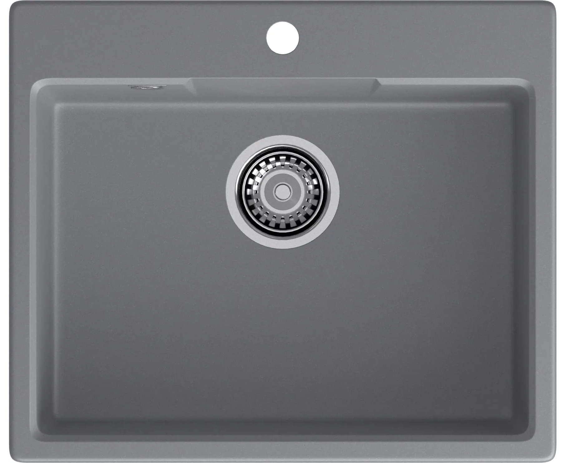 Кухонная мойка GRANFEST Urban 658 dark gray