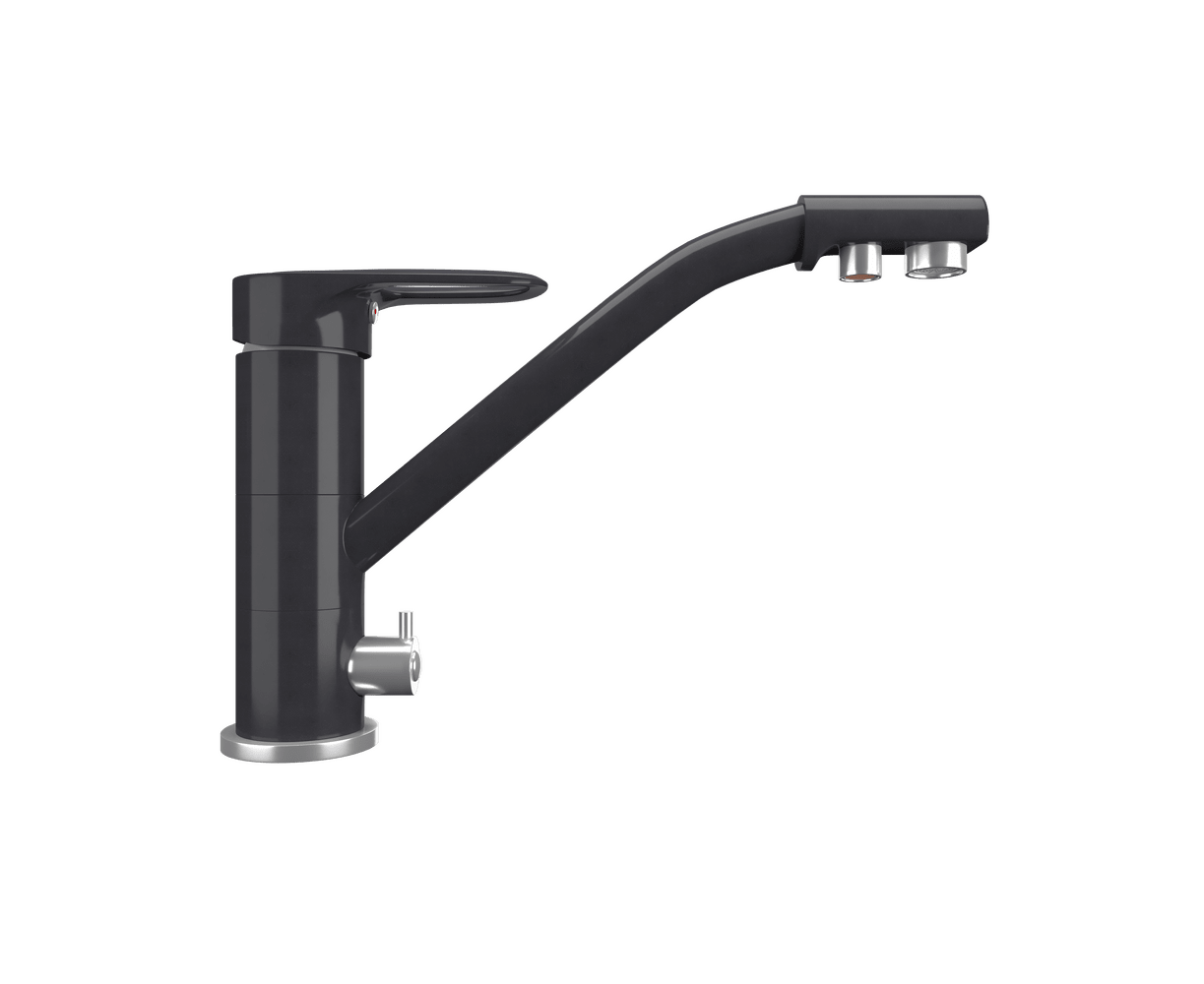 Кухонный смеситель MAUNFELD MFQT-10 DGR темно-серый