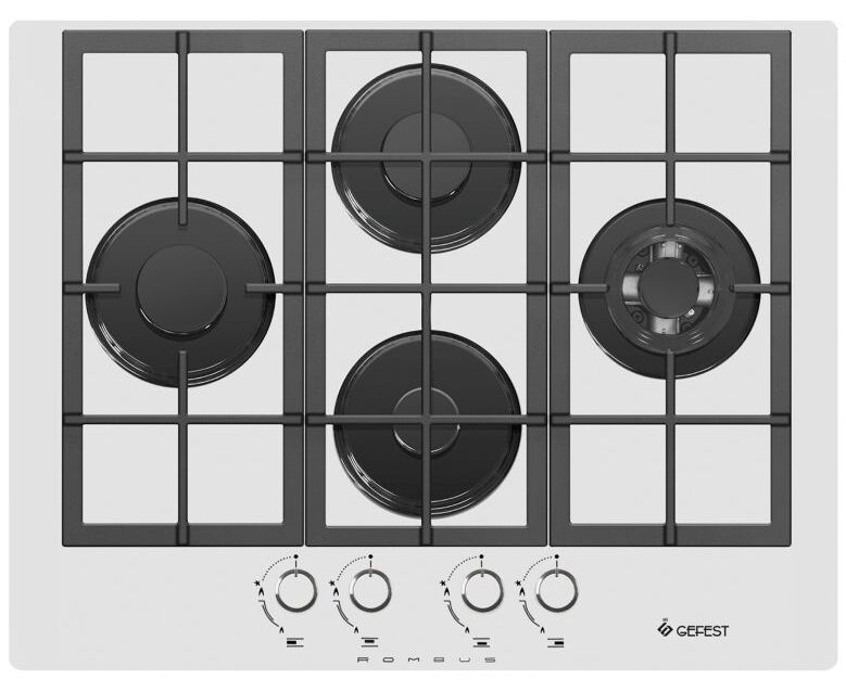 Газовая варочная панель Gefest ПВГ 2231-01 Р12 белый