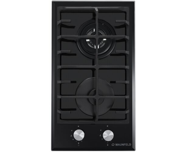 Газовая панель Maunfeld EGHG.32.63 CB/G домино, газ, 2 конфорки, черный цвет