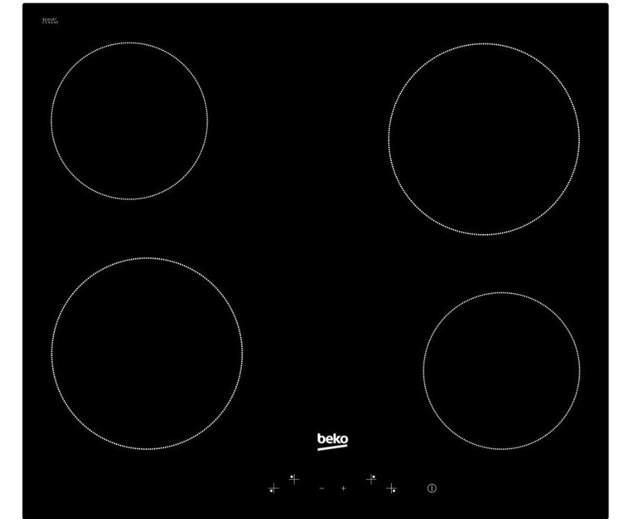 Варочная поверхность BEKO HIC64400 E