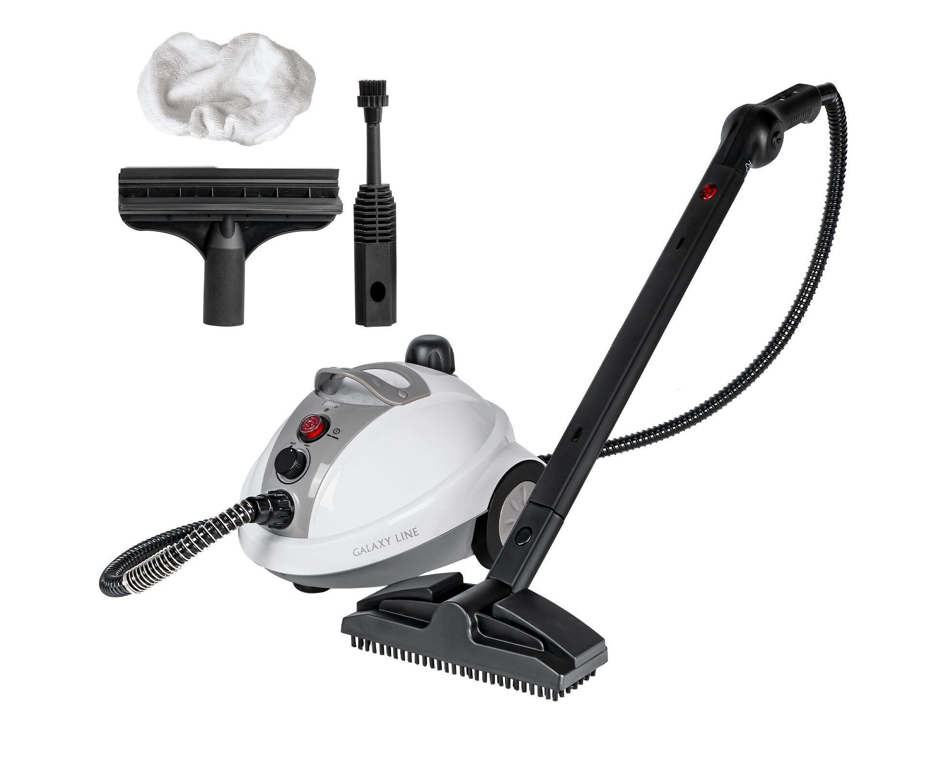 Пароочиститель Galaxy Line GL 6270 белый/серый