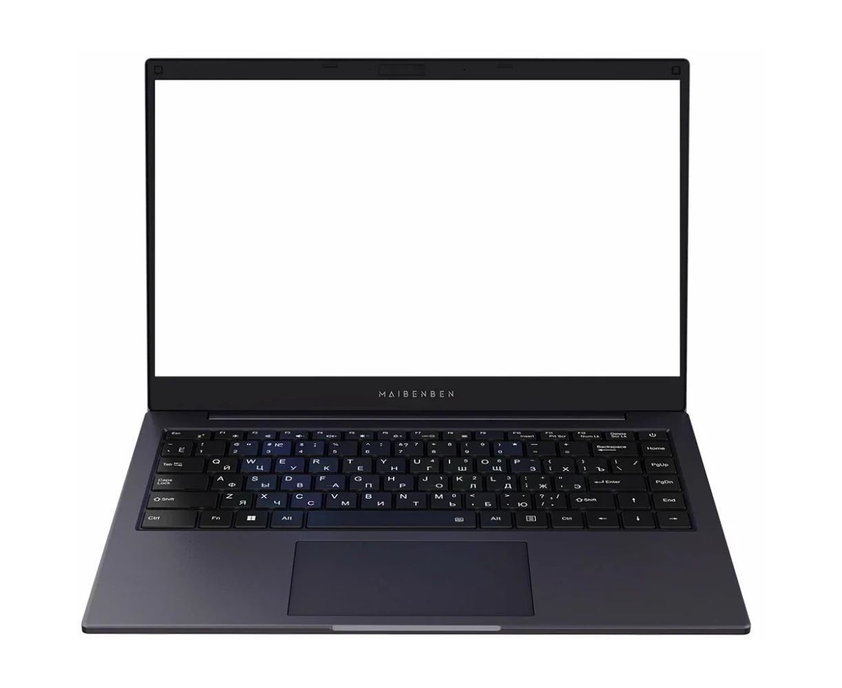 Ноутбук Maibenben Smart S14 A--i N10 UM (S14 A-i N10 UMB1 SLURE0) 14"(1920x1080 (матовый) IPS)/Intel N-series N100(0.8 Ghz)/8192 Mb/512 PCISSD Gb/Intel UHD Graph