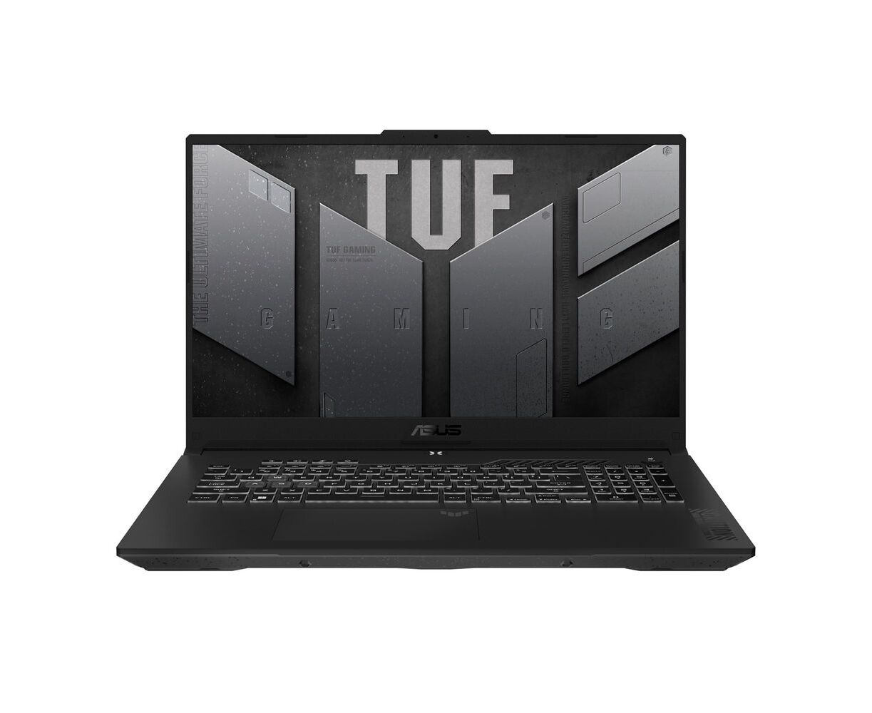 Ноутбук ASUS TUF Gaming F17 FX707 VUR-HX225 (90 NR0 CS5-M00 E30)17.3" FHD IPS 250 N 144 Hz/i5-210 H/16 GB/512 GB SSD/RTX 4050 6 GB/DOS/Mecha Gray