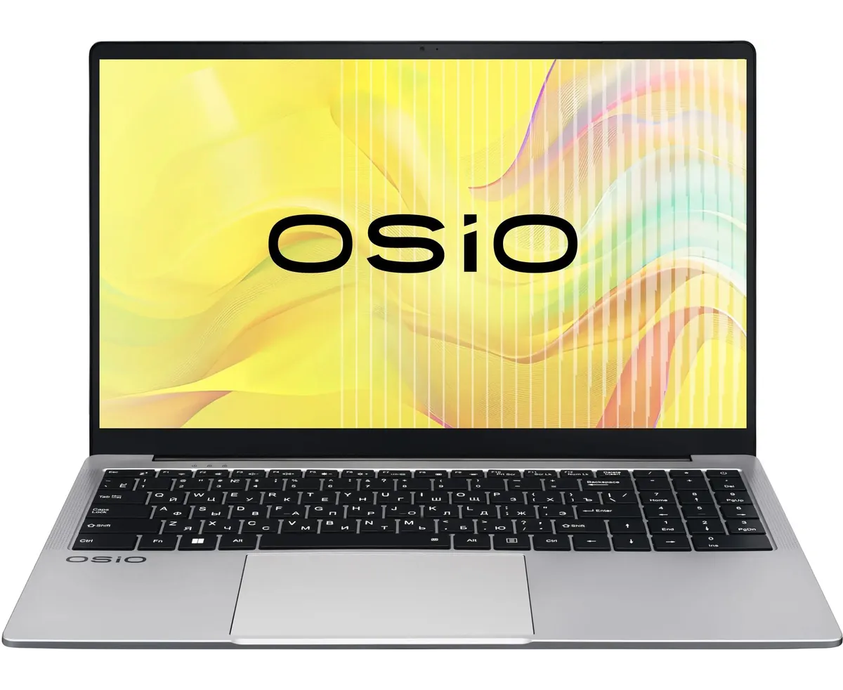 Ноутбук OSIO Focus Line F150 I-010 15.6", 2023, IPS, Intel Core i5 1235 U 1.3 ГГц, 10 ядер, 16 ГБ DDR4, 512 ГБ SSD, Intel Iris Xe graphics, Win11 H
