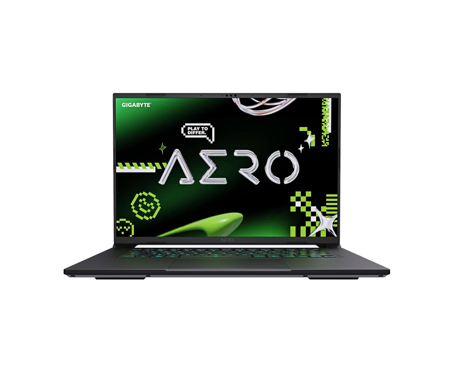 Ноутбук Gigabyte AERO X16 (1 WH93 KZC64 DH) 1 WH AMD Ryzen AI 7 350/32 Gb/SSD1 Tb/RTX5070 8 Gb/16"/IPS/WQXGA/2560x1600/165 Hz/Win11/Lunar White