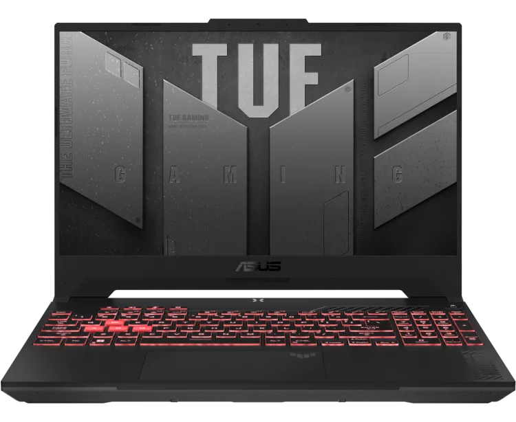 Ноутбук ASUS Tuf Gaming A15 FA507 NUR-LP071 90 NR0 JP5-M00490 AMD Ryzen 7 7435 HS, 16 ГБ DDR5, SSD512 ГБ, NVIDIA Ge Force RTX 4050 6 ГБ. FHD IPS No OS