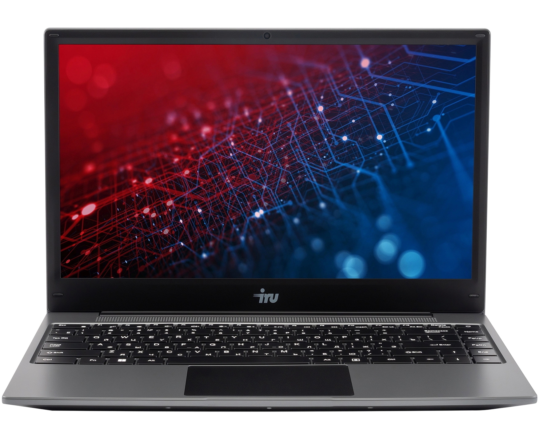 Ноутбук IRU Tactio 14 RLH (2084795) Ryzen 5 7430 U 8 Gb SSD256 Gb AMD Radeon Graphics 14" IPS FHD (1920x1080) Free DOS grey Wi Fi BT Cam 4000m Ah
