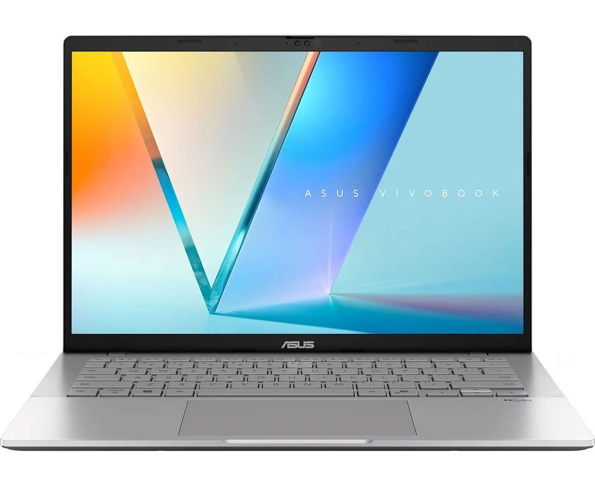 Ноутбук Asus Vivo Book S14 S3407 CA-LY098 (90 NB16 J1-M00770) Core Ultra 5 225 H 16 Gb SSD512 Gb Intel Arc 14" IPS WUXGA (1920x1200) без ОС silver