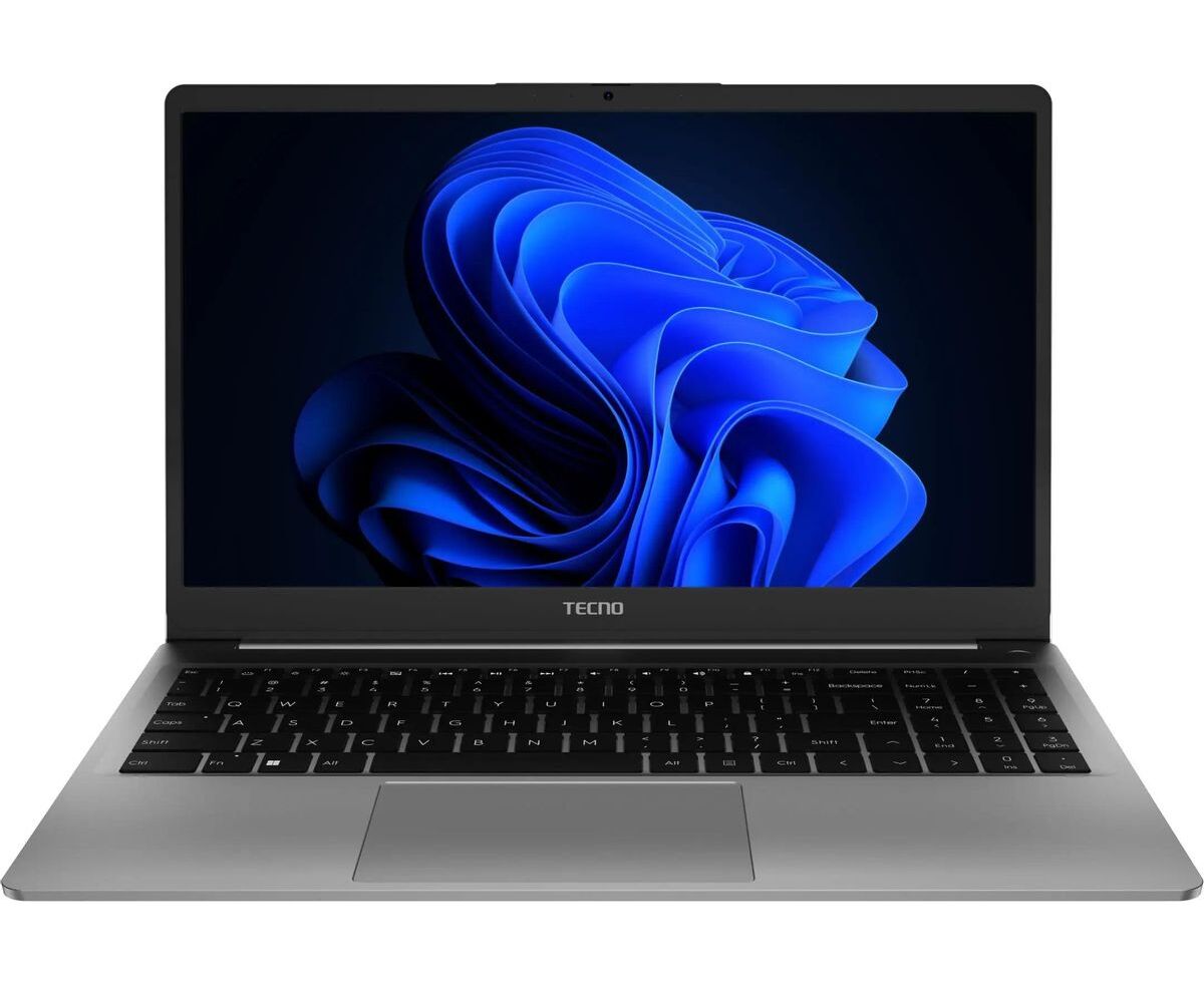 Ноутбук Tecno Mega Book K15 SRA (71003300513) Core i5 13420 H 16 Gb SSD1 Tb Intel UHD Graphics 15.6" IPS WUXGA (1920x1200) Win11 Home grey Wi Fi BT Cam