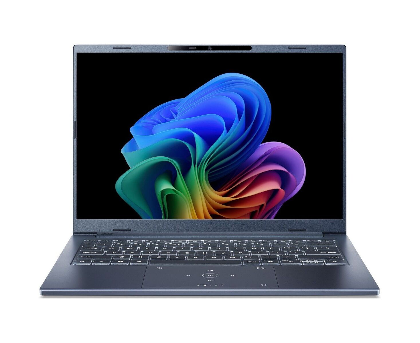 Ноутбук Acer Swift Go 14 AI SFG14-75-58 NB (NX.JNBCD.007) Intel Core Ultra 5 226 V/16 Gb/SSD1 Tb/14"/OLED/WUXGA/1920x1200/60 Hz/No OS/Blue