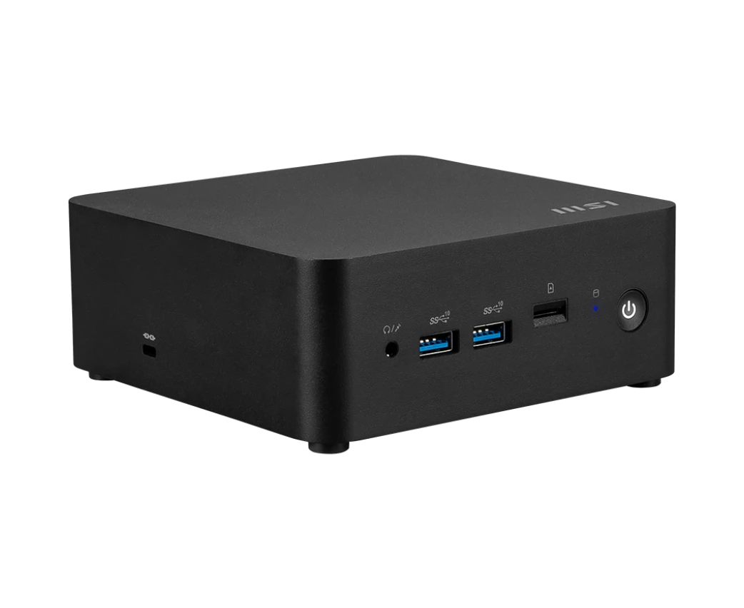 ПК MSI Cubi NUC 1 M-098 RU (9 S6-B0 B111-218) Intel Core 5 120 U/16 GB/512 GB/Iris XE/WF6 E/BT5.3/120 W/Air Cooling/W11 P/черный