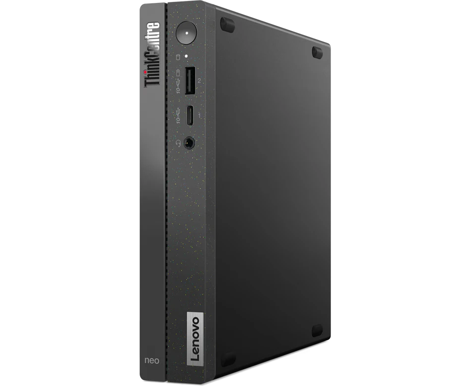 Неттоп Lenovo Think Centre Neo 50q G4 slim (12 LN005 SUM) i5 13420 H (2.1) 8 Gb SSD512 Gb UHDG без ОС Wi Fi BT 90 W kb мышь клавиатура черный