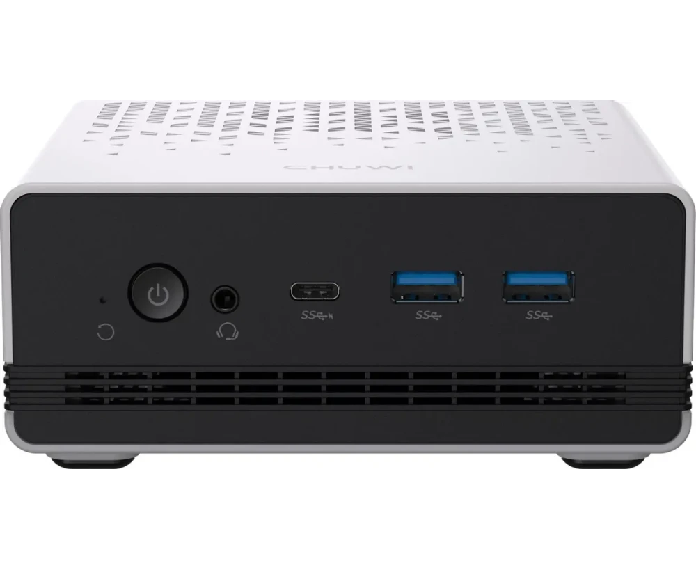 Компьютер Chuwi Ubox (CWI604 R57 P) AMD Ryzen 5 7430 U(2.3 Ghz)/16384 Mb/512 PCISSD Gb/Int:AMD Radeon/BT/Wi Fi/war 1y/1.35kg/Iron Gray/Win11 Pro + DDR4