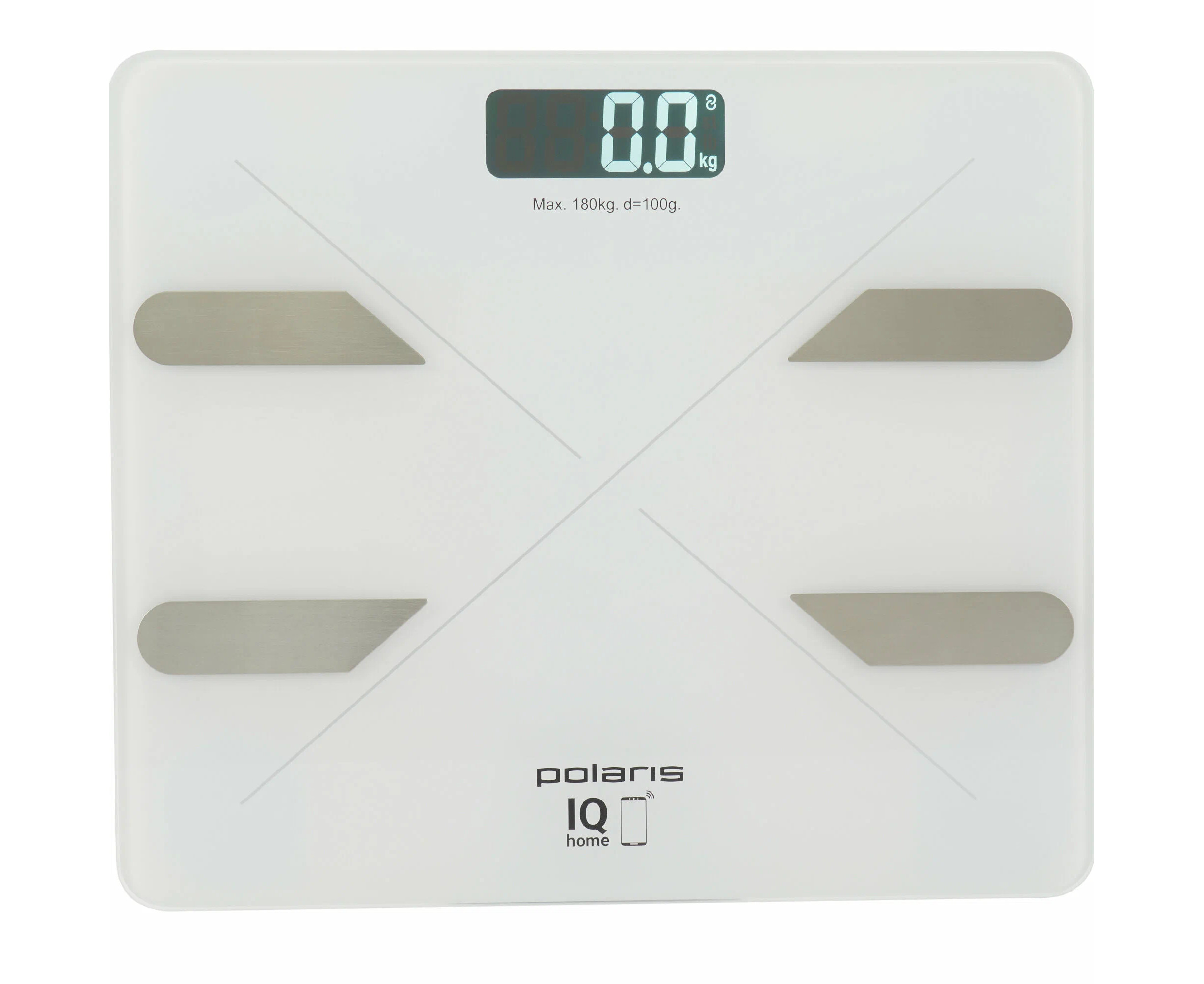 Весы напольные Polaris PWS 1898 IQ Home белый