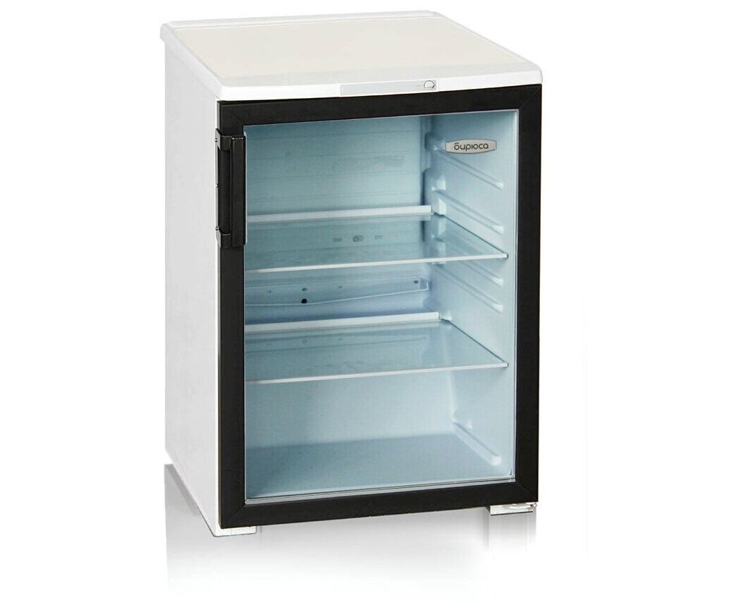 Холодильная витрина Бирюса B152 белый/черный