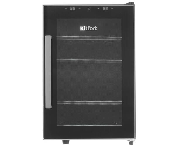 Винный шкаф Kitfort КТ-2405 черный