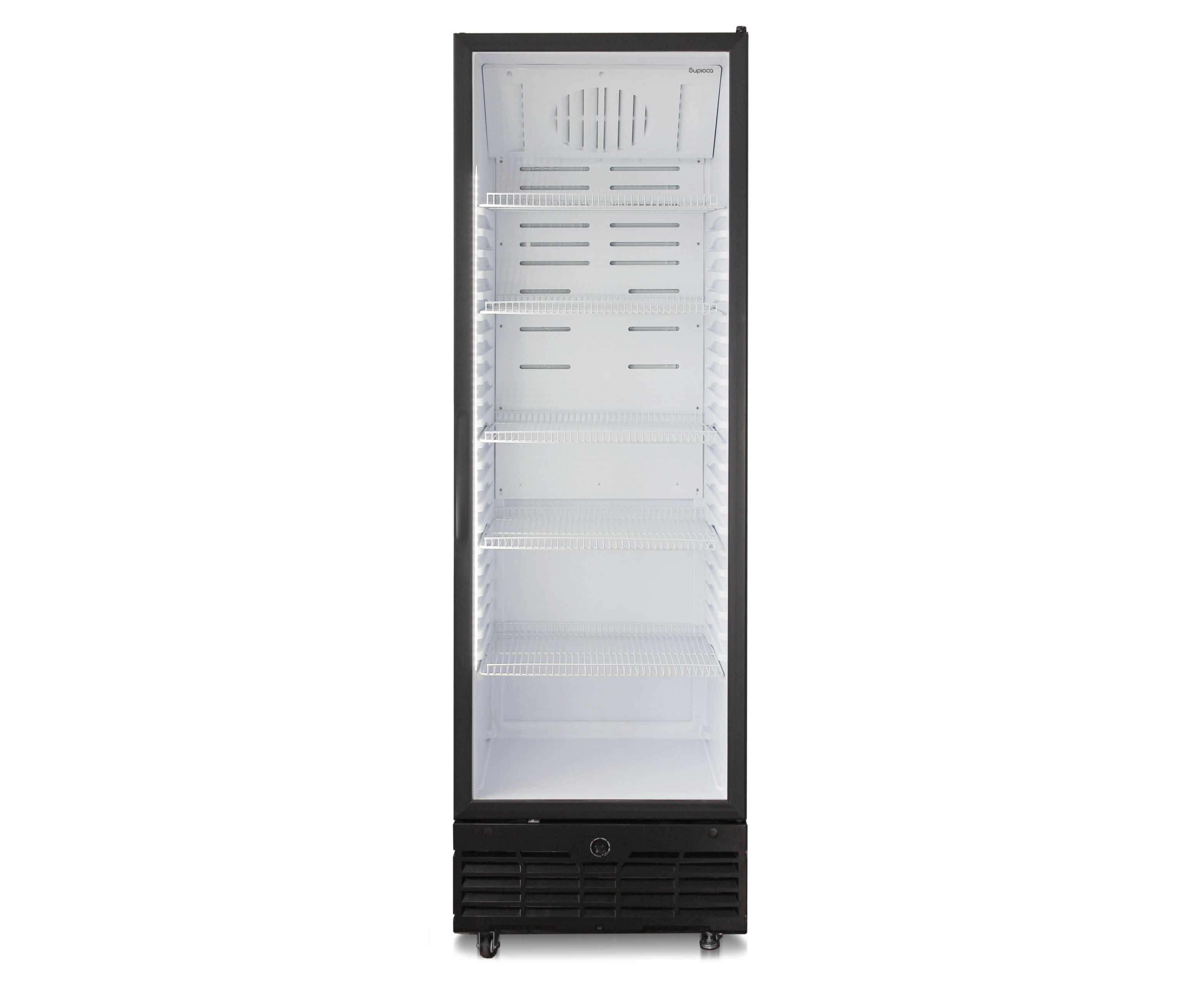 Холодильная витрина Бирюса Б-B521 RN черный однокамерный