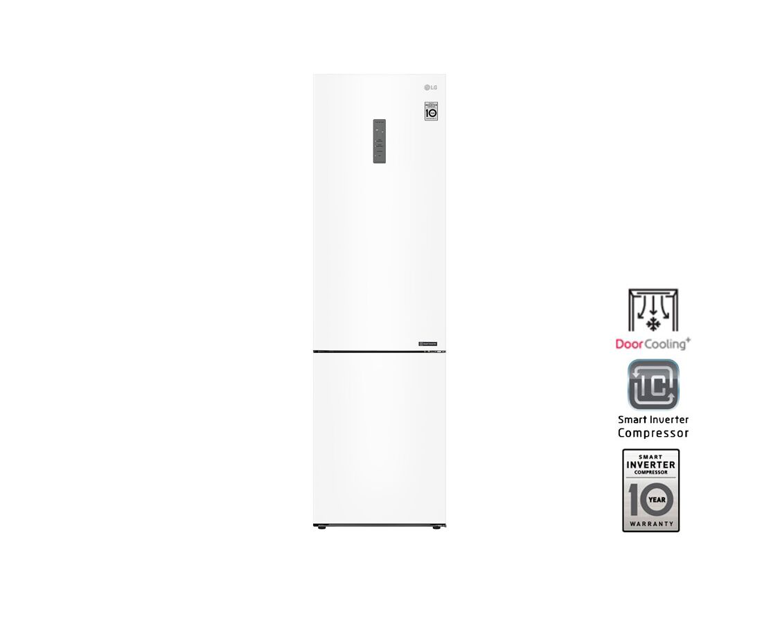 Холодильник LG GA-B509 CQWL белый двухкамерный 203x59.5x68.2см Общий объем холодильной камеры 384 л Общий объем морозильной камеры 107 л Морози