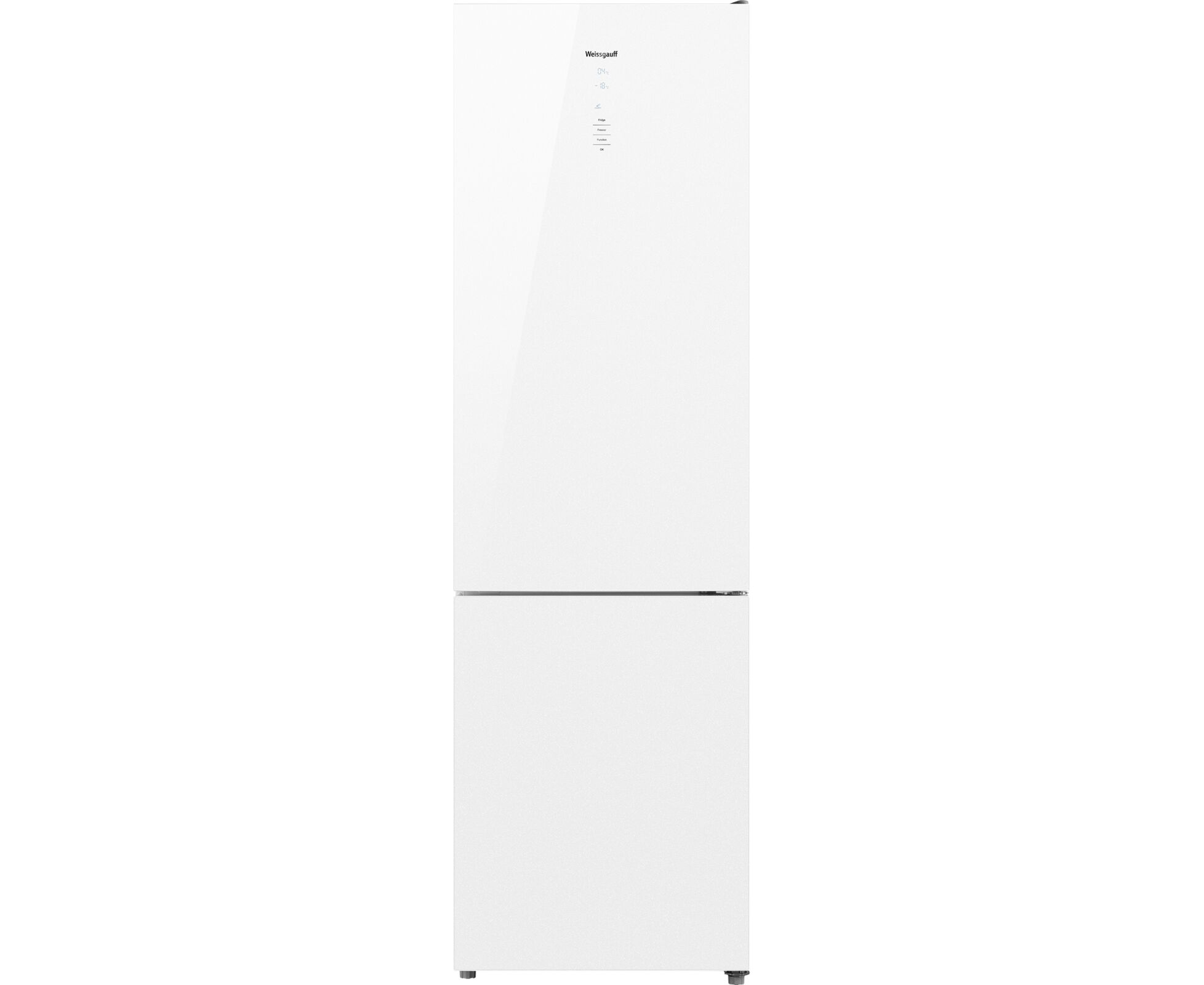 Холодильник Weissgauff WRK 1850 D Full No Frost White Glass (431544)