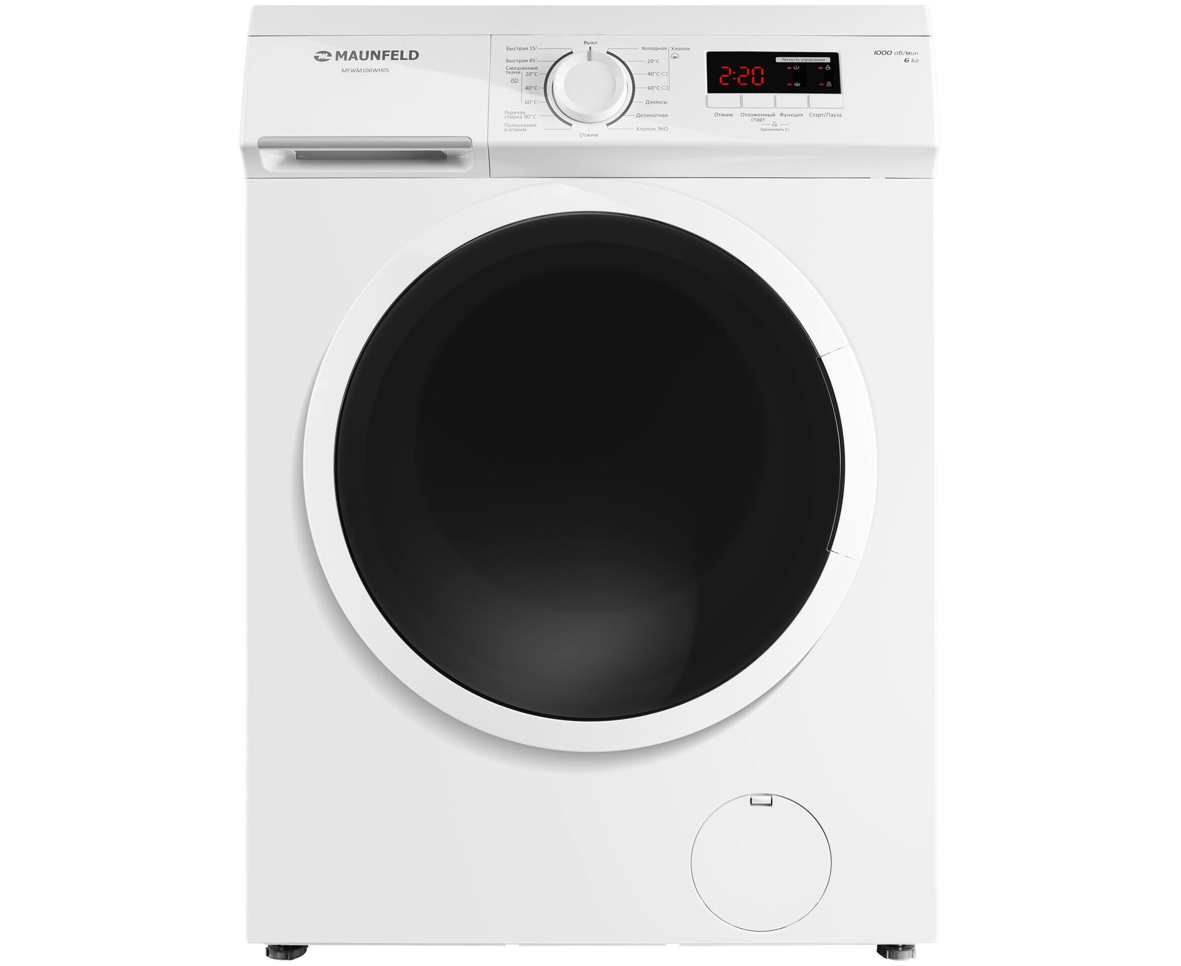 Стиральная машина MAUNFELD MFWM106 WH05