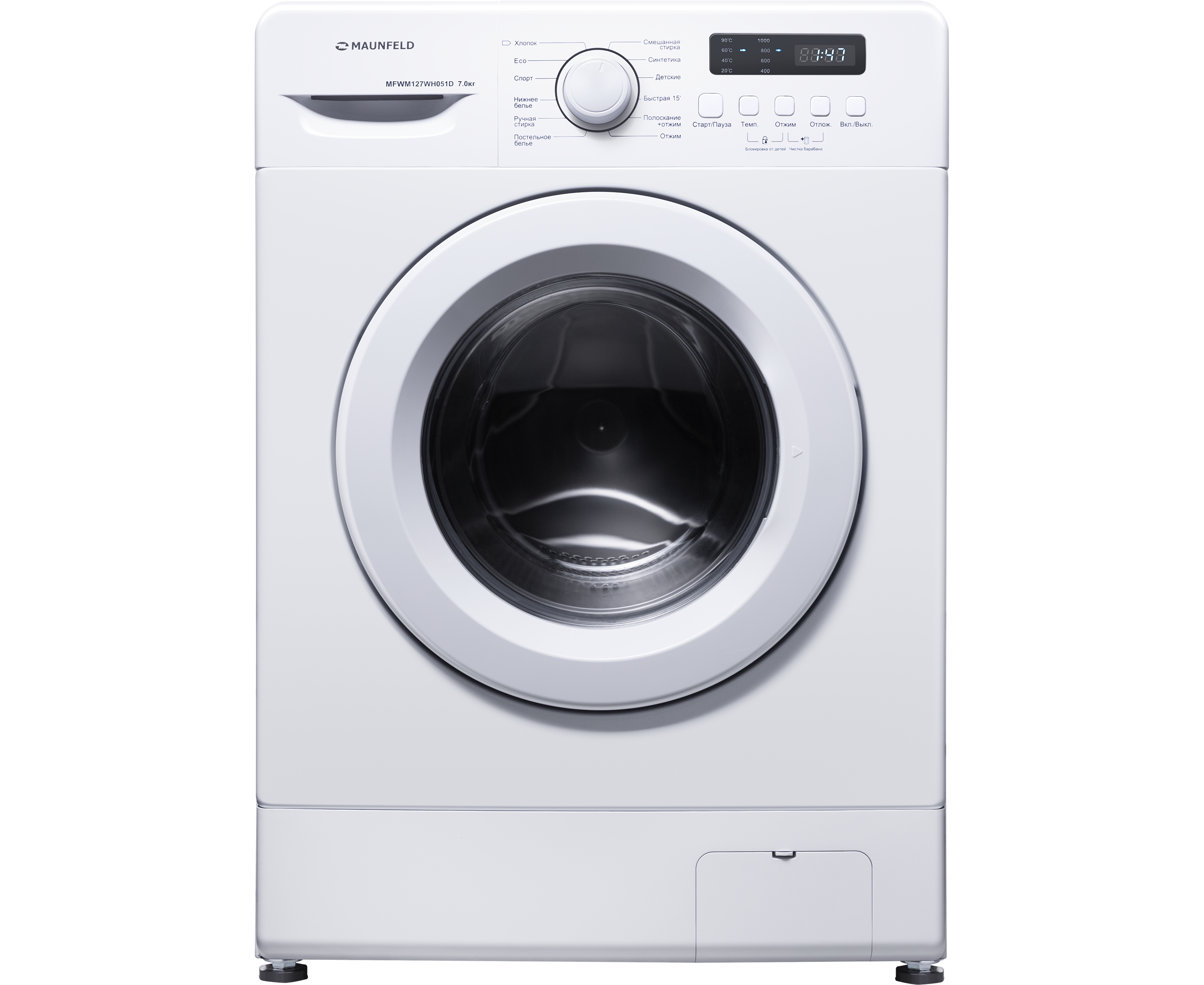 Стиральная машина MAUNFELD MFWM127 WH051 D