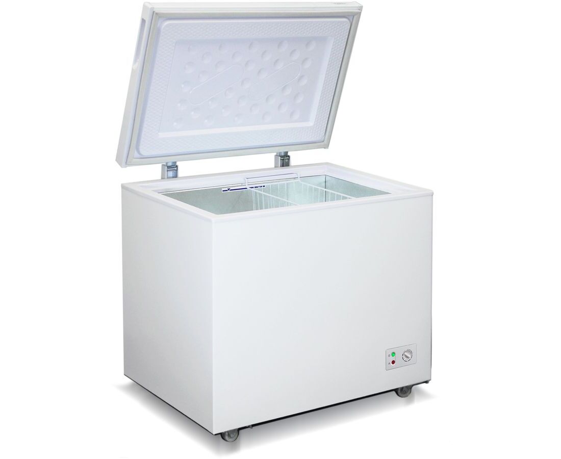 Морозильный ларь Бирюса 260 KX белый, Вх Шх Г: 81.5х 93,5х 66,5см, полезн объем 240л, 13кг/сут, класс В, климат класс N, 43д Б, 1 корзина