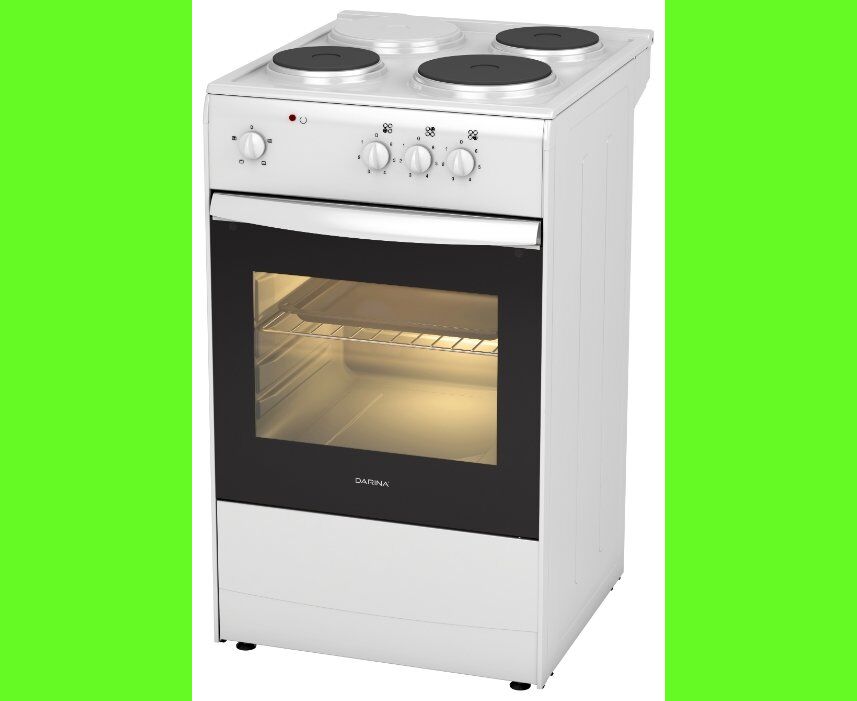 Плита Darina S EM 331 404 W белый эмаль