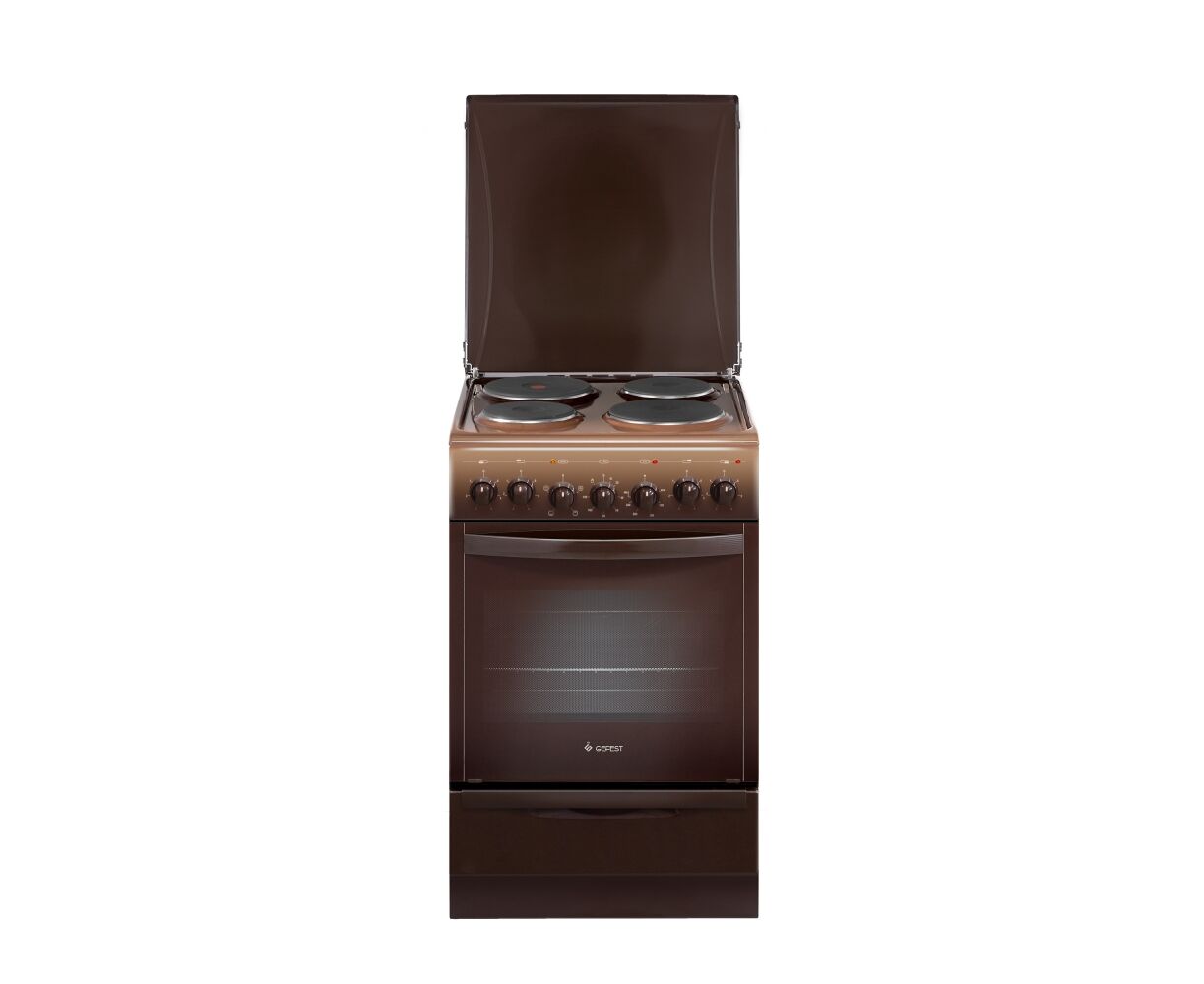Плита Gefest 5140-02 0038 коричневый эмаль
