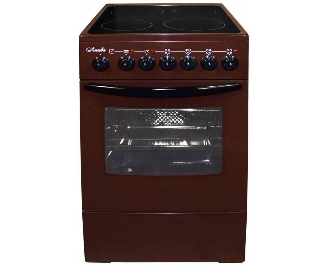 Плита Лысьва EF4006 MK00 коричневый (без крышки)