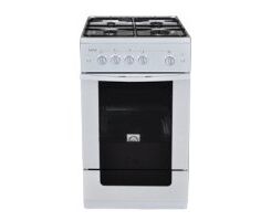 Плита Лысьва ГП 400 М2 С-2у белый (стеклянная крышка)