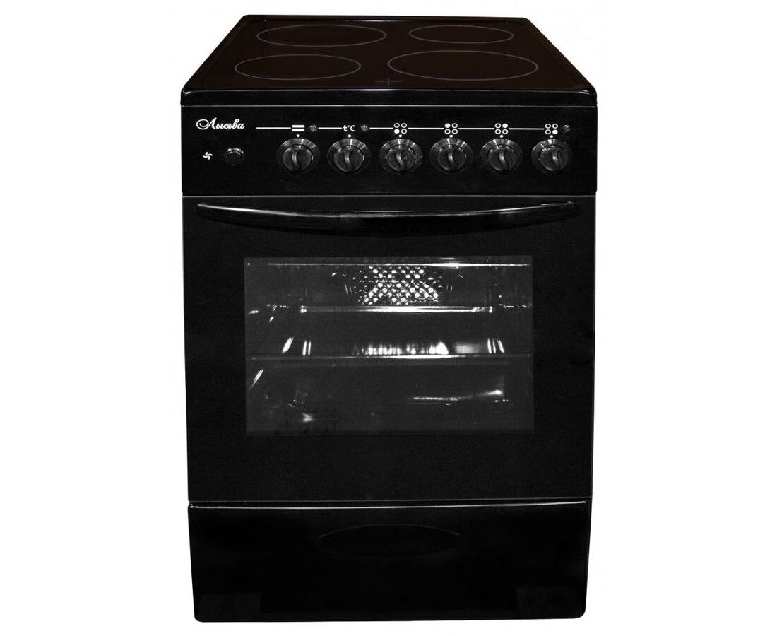 Плита Лысьва EF4004 MK00 черный (без крышки)