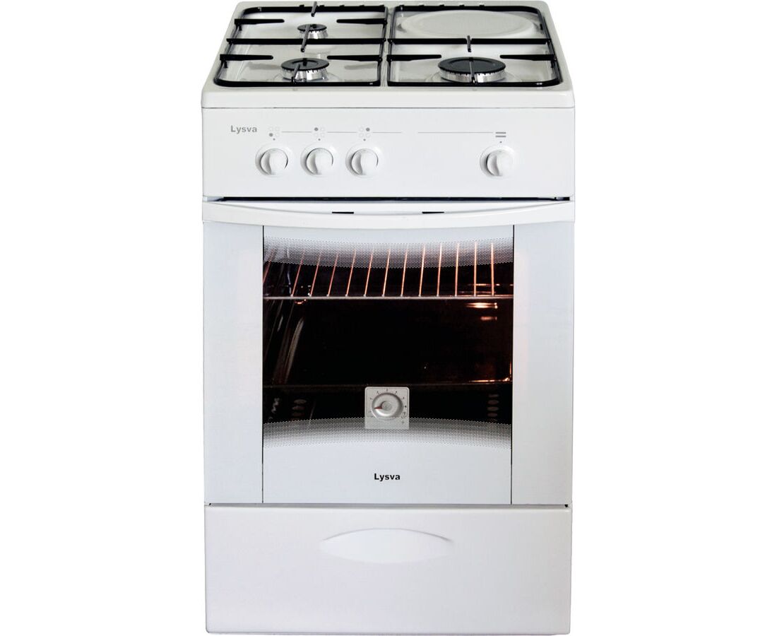 Плита Лысьва ГП 300 МС СТ-2у белый (без крышки)