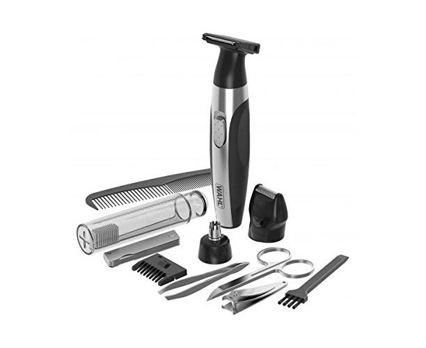 Триммер Wahl Travel Kit Delux черный/серебристый