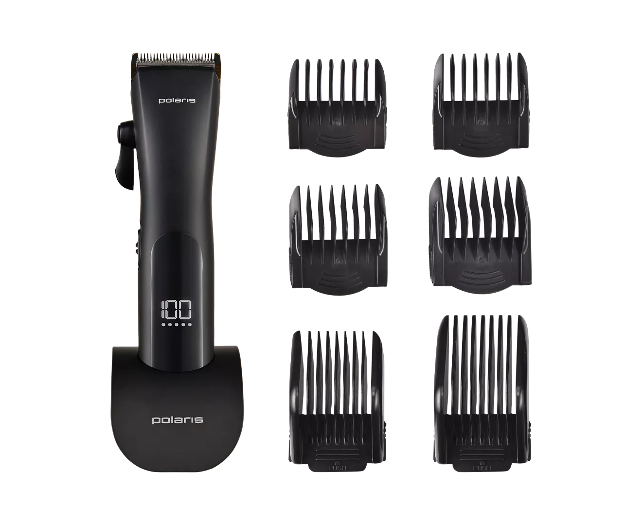 Машинка для стрижки Polaris PHC 2500 (023421) черный