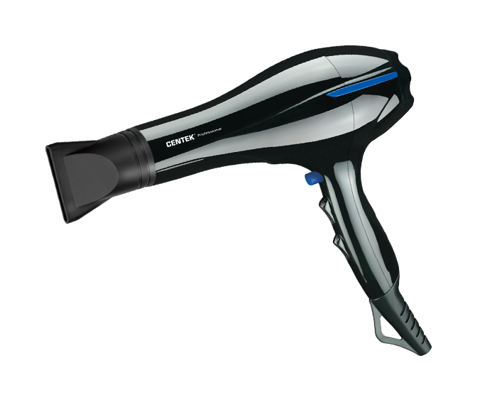 Фен Centek СТ -2227 Professional 2200 Вт. мощный АС мотор. 5 режимов. 2 концентратора. ионизаиця
