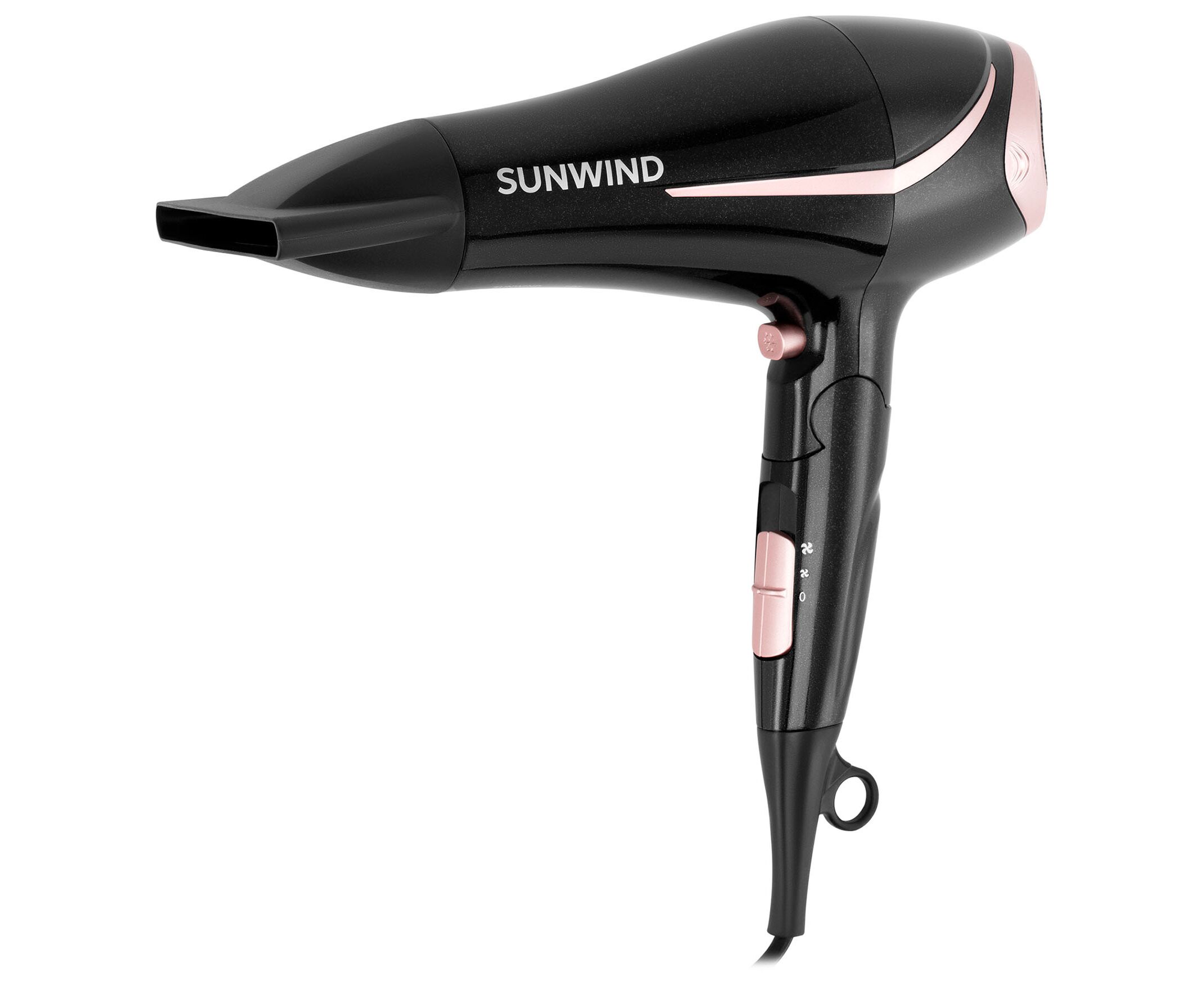 Фен Sun Wind SUHD 550 черный/розовое золото