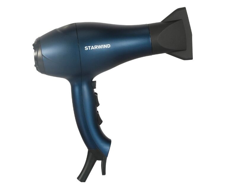 Фен Starwind SHD 6062 черный/синий