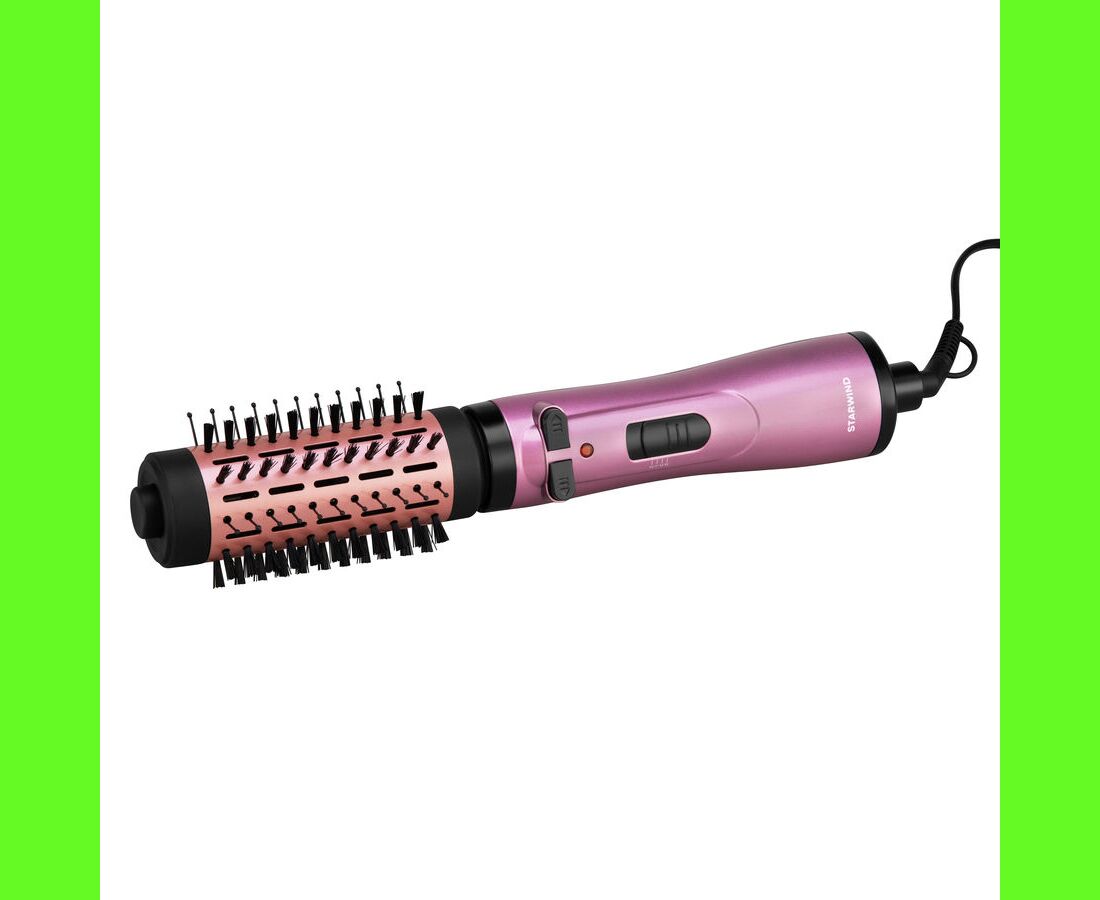 Фен-щетка Starwind SHB 7070 1000 Вт фиолетовый