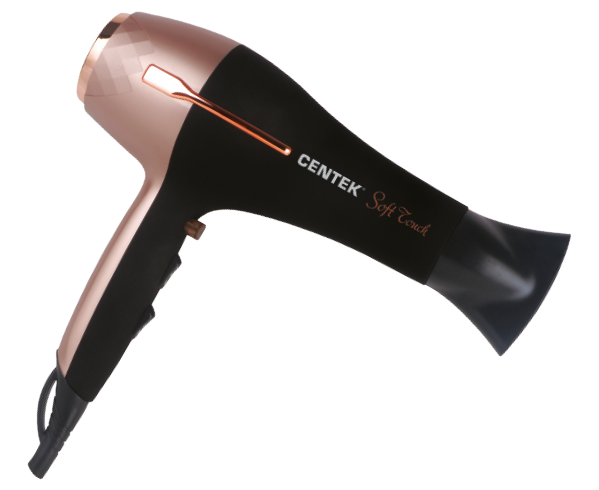 Фен Centek CT-2242 розовое золото/черный