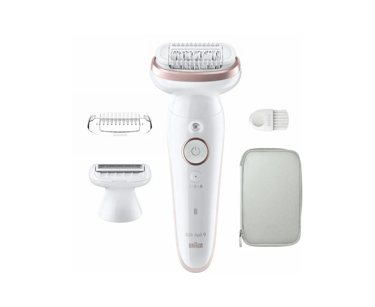 Эпилятор Braun S9 SES 9-030 Smart Touch Flamingo (Б0067174) белый/розовый тип 5380