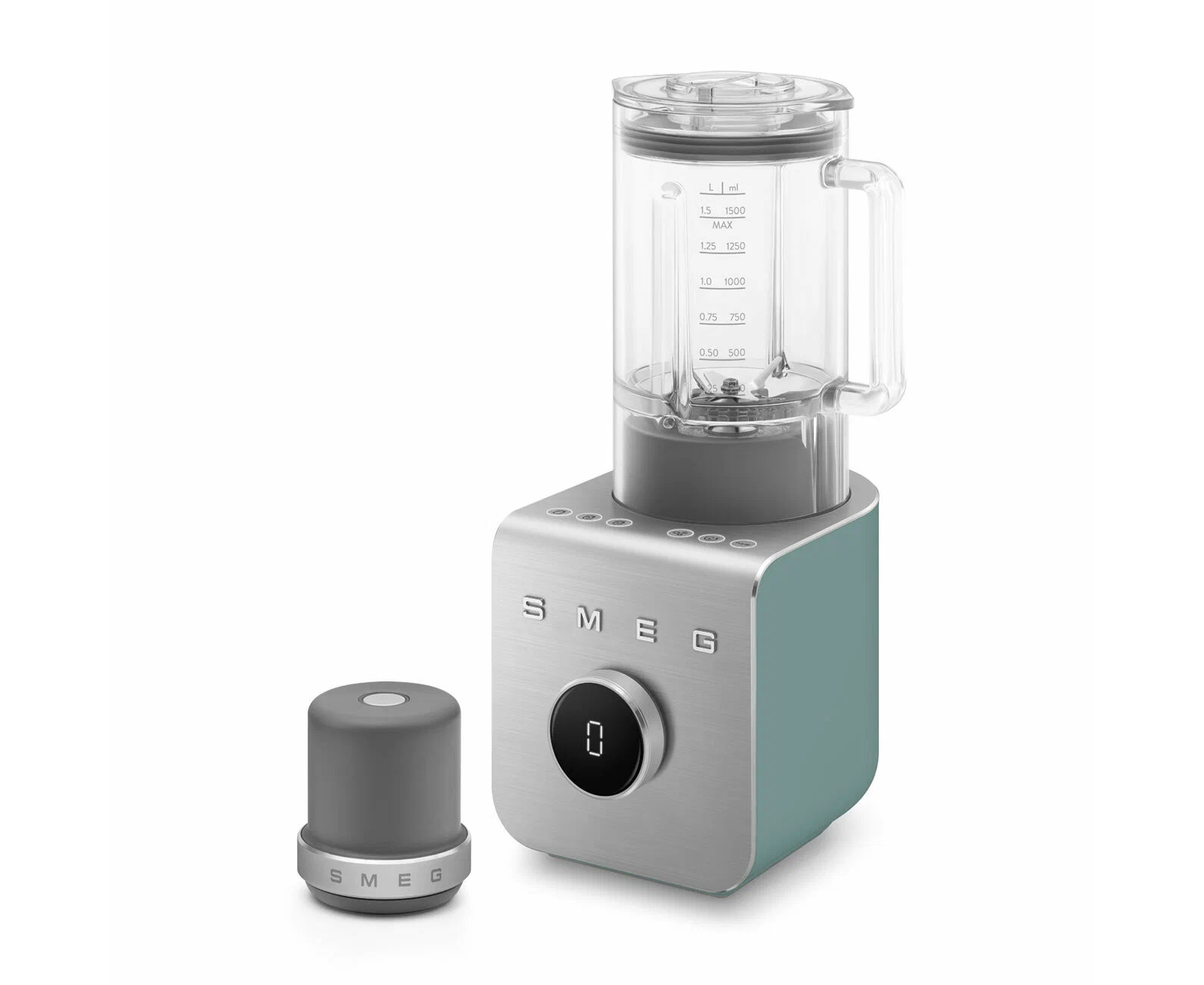 Блендер SMEG BLC02 EGMEU изумрудно-зеленый матовый