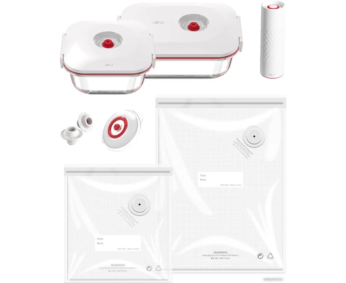 Вакуумный упаковщик Miru KAV05 с контейнерами