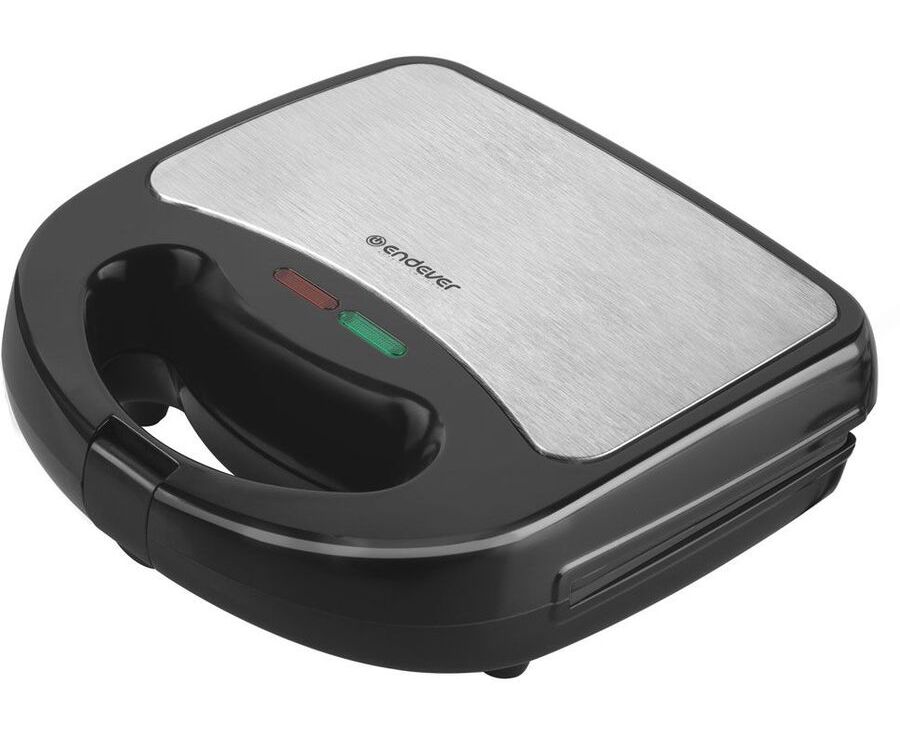 Сэндвичница Endever Skyline SM-28 черный/стальной