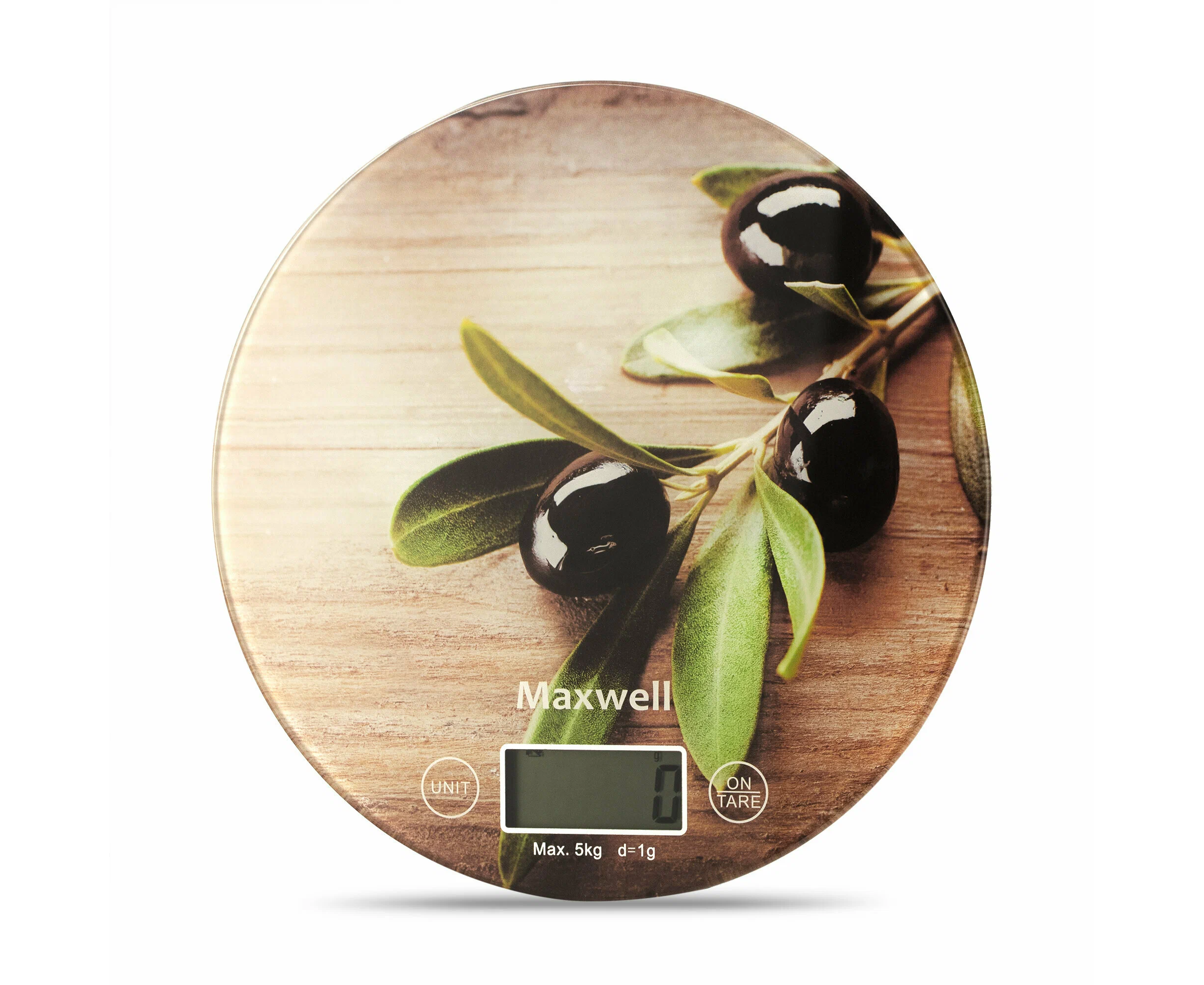 Весы кухонные Maxwell MW-1468 коричневый