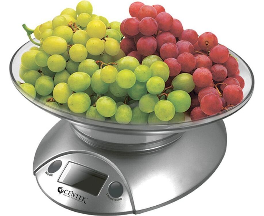 Весы кухонные Centek CT-2451 серебро/черный