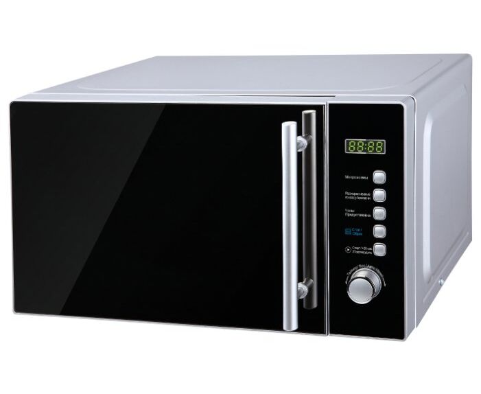 Микроволновая Печь Midea AM820 CMF 20л. 800 Вт серебристый