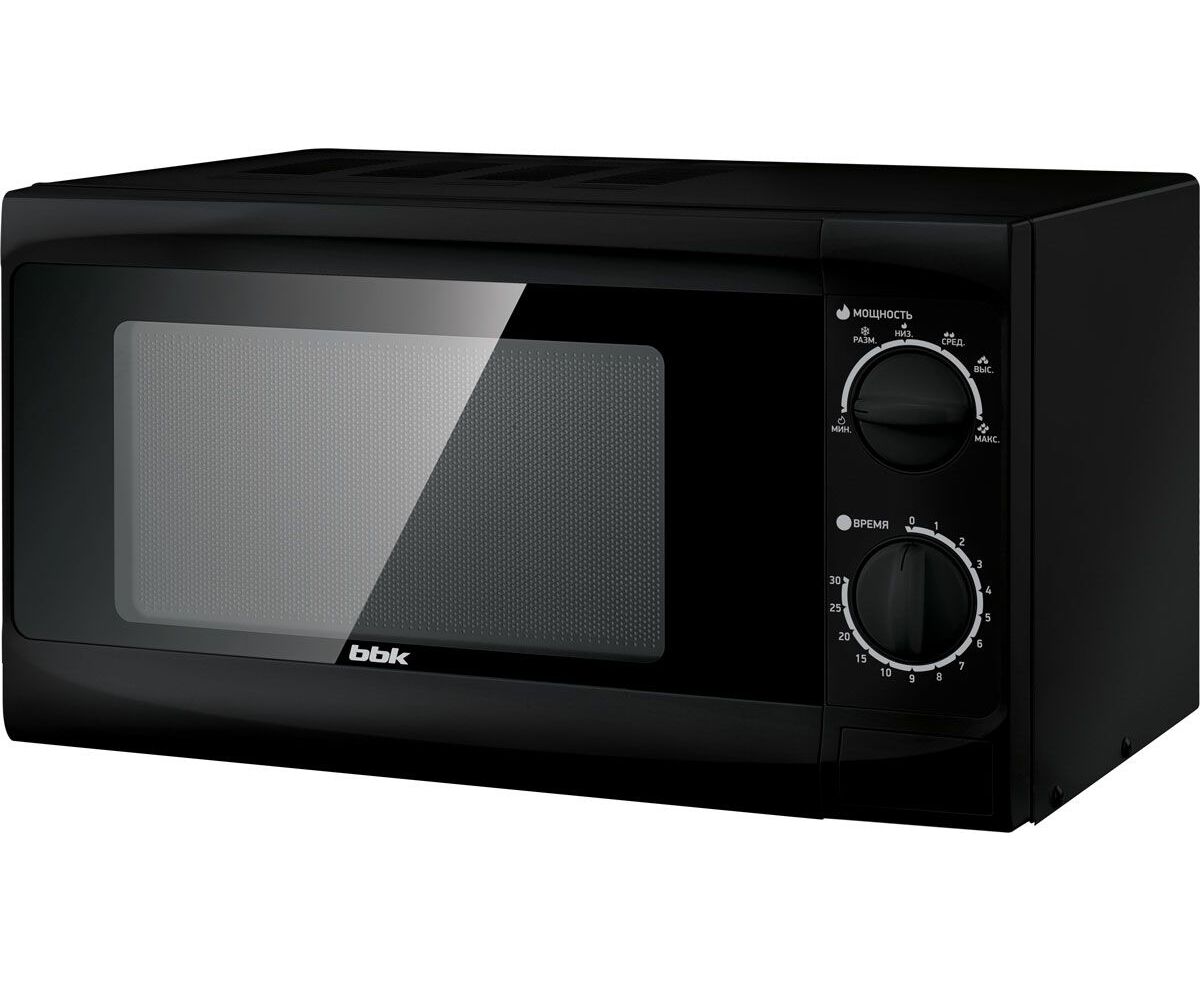 Микроволновая Печь BBK 20 MWS-706 M/B 20л. 700 Вт черный, механика