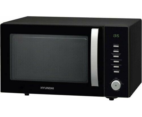 Микроволновая печь Hyundai HYM-D3028 23л. 900 Вт черный/серебристый